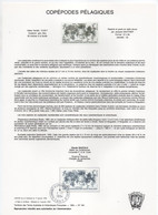 - Document Philatélique DUMONT-D'URVILLE- TERRE ADÉLIE (T.A.A.F.) 1.1.1994 - Crustacés COPÉPODES PÉLAGIQUES - - Antarctic Wildlife