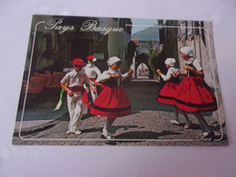 CPA CPSM  FOLKLORE DANSE DU FANDANGE NEUVE - Danses