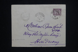 INDOCHINE - Entier Postal De Hai Duong En Local En 1932 Avec Cachet De La Poste Rurale - L 129308 - Lettres & Documents