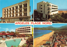 66 Argeles Plage Nord Le Grand Hotel Du Lido Piscine CPM - Argeles Sur Mer