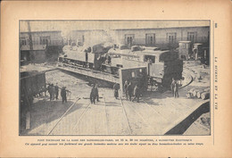 Pont Tournat De La Gare Des Batignolles-Paris - Immagine 1920 - Ohne Zuordnung
