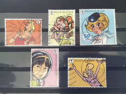 België / Belgium - Complete Set Stripdames 2021 - Used Stamps