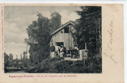 Thème     DOUANE          PAGNY-SUR-MOSELLE      Poste De Douane Sur La Moselle - Customs