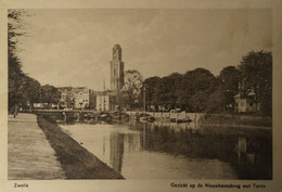 Zwolle (Ov.) ) Gezicht Op De Nieuwhavenbrug Met Toren  19?? - Zwolle