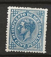 R03.BAUL/ SPAIN 1876, EDIFIL 184**, CATALOGO 10,00€, ALFONSO XII - Nuevos