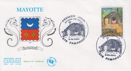 Enveloppe  FDC  1er Jour    MAYOTTE   La   Ziyara  De   Polé   2003 - Otros & Sin Clasificación