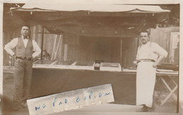 TOULON - Une Fête De Quartier En 1929 - Deux Marchands De Berlingots  ( Carte Photo ) - Toulon