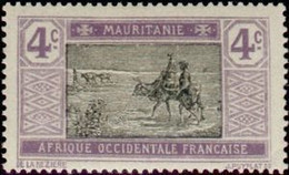 Mauritanie Mauritania - 1913 - Marchands Traversant Le Désert ( Première Série ) - 4c - Nuovi