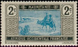 Mauritanie Mauritania - 1913 - Marchands Traversant Le Désert ( Première Série ) - 2c - Nuovi