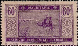 Mauritanie Mauritania - 1927 - Marchands Traversant Le Désert - 60c - Nuovi