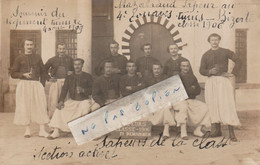 TUNIS - 4ème Régiment De Zouaves - Classe 1906   ( Carte Photo ) - Tunesië