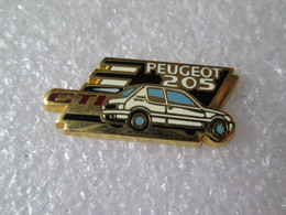 PIN'S    PEUGEOT  205  GTI  Zamak  HELIUM - Peugeot