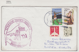 USA McMurdo 1994 Cover Winter Over  Deep Freeze Ca US Navy - / 6 - 1994 (MM202C) - Research Stations
