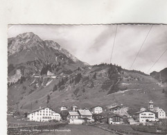 B5907) STUBEN Am ALRBERG Mit Flexenstraße - Berghaus STUBEN Und Weitere Häuser M. Kirche ALT 1954 - Stuben