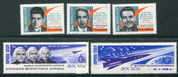 SOVIET UNION 1964 Launch Of Voskhod 1 MNH / **.  Michel 2965-69 - Unused Stamps