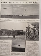1911 AVIATION - L' Aviateur Roger MORIN Vole De Pau à Toulouse - Revue Sportive LA VIE AU GRAND AIR - Altri & Non Classificati
