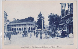 NICOSIA (Chypre Cyprus Nicosie) - The Venetian Column And Court House Avedissian Bross Publisher - Cyprus