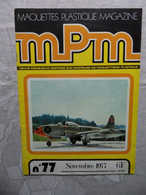 617-MAQUETTES PLASTIQUES MAGAZINE MPM N°77-NOVEMBRE 1977 - Model Making