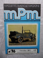 617-MAQUETTES PLASTIQUES MAGAZINE MPM N°76-OCTOBRE 1977 - Model Making