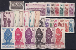 TOGO 1941 - MNH - YT 182-205 - Unused Stamps