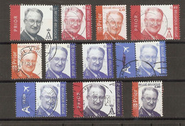 Belgique - Albert II, MVTM 3  - Petit Lot De 11 Timbres° Différents - 1993-2013 Koning Albert II (MVTM)