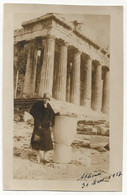 22-8-2588 Grece Carte Photo De Parthenon 30 Mars 1927 - Greece