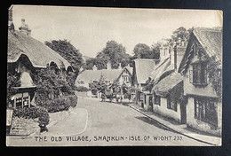 AK The Old Village , Shanklin Isle Of Wight Gestempelt/o 1916 - Shanklin