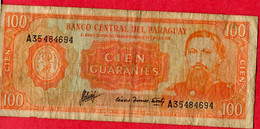 100 Guaranis B 2 Euros - Paraguay