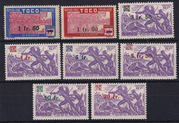 TOGO 1944 - MNH - YT 228-235 - Nuovi