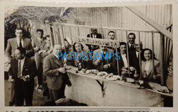 191168 ARGENTINA LA BLANQUIADA COSTUMES PEOPLE EATING POSTAL POSTCARD - Argentina