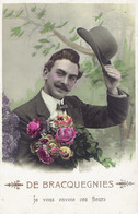 De Bracquegnies Je Vous Envoie Ces Fleurs 1908 - La Louvière