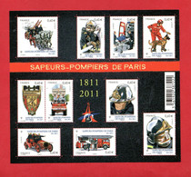 FRANCE ** 2011 -  SAPEURS-POMPIER De PARIS.  Yvert. F. 4582.  NEUF** - Ongebruikt