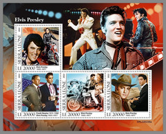 SIERRA LEONE 2022 MNH Elvis Presley M/S - OFFICIAL ISSUE - DHQ2232 - Elvis Presley