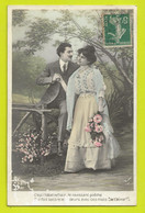 Couple Poème Je T'aime N°487 En 1907 - Couples