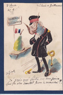 CPA Roberty Dessin Original Fait Main Satirique Caricature KAISER Guillaume II - Satirical