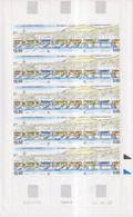 SPM - 2000 - PATRIMOINE NATUREL - FEUILLE COMPLETE TRIPTYQUE YVERT N°725A **  MNH - VALEUR FACIALE = 14.1 EUR. - Blocks & Sheetlets
