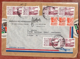 Luftpost, Neue Sporthalle U.a., Mexico Nach Dettingen 1981? (9062) - Mexico
