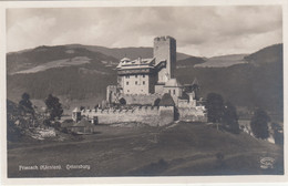 B5955) FRIESACH - Kärnten - GEIERSBURG - Sehr Schöne Alte AK Mit Pavillon Davor 1930 - Friesach