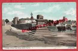 IRELAND CO LIMERICK      TREATY STONE + KING JOHN'S CASTLE  Pu 1905 - Limerick