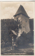 B5968) FRIESACH - Kärnten - Ruine PETERSBERG - Bergfried - Frau Kniet Und Betet Vor Kreuz - Friesach