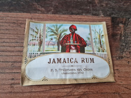 Old Label - Jamaica Rum, Around 1920, Croatia, Kingdom Yugoslavia, Osijek, RR - Alcohols & Spirits