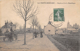 72-LA-FERTE-BERNARD- BOULEVARD DE LA REPUBLIQUE - La Ferte Bernard