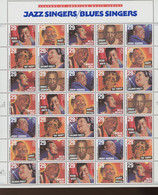 29c. JAZZ And BLUES. . MUSIQUE. Singers.     **. Plate 3  LUXE. Billie Holiday - Unused Stamps