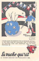 BUVARD - La Vache Qui Rit, Fromageries Bel Lons-le-Saunier - Alain Saint-Ogan - Le Cirque N'4 Dresseur D'Ours Blanc - Leche