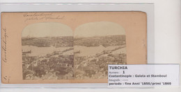 TURCHIA, Costantinople : Galata Et Stamboul - Stereoview Stereophoto 3D  - Years   Fine '1850 / Primi '1860 - Stereo-Photographie