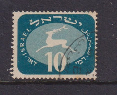 ISRAEL - 1952 Postage Due 10pr Used As Scan - Portomarken