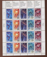 1993. Olympoic. Small Sheet. Perfect ** - Unused Stamps