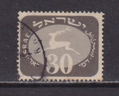 ISRAEL - 1952 Postage Due 30pr Used As Scan - Strafport