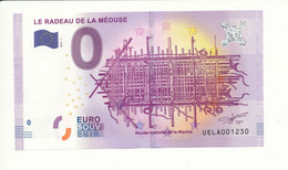 Billet Touristique 0 Euro - LE RADEAU DE LA MÉDUSE - UELA - 2017-1  - N° 1230 - Billet épuisé - Other & Unclassified