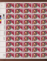 1991 Full Sheet Of 50.  SAROYAN.  Perfect Never Fold - Unused Stamps